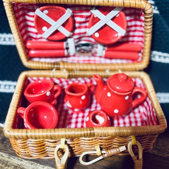 Flying pig - Vintage porcelain tea set - Picture 2 of 6